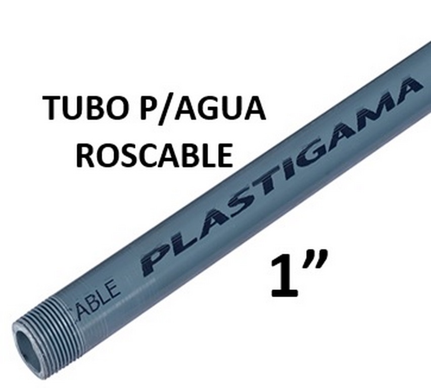 TUBO ROSC. 1´´ PLASTIG (320PSI)