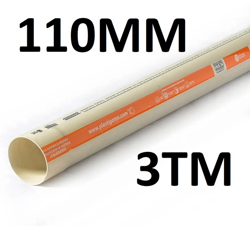 TUBO DES.110 X 3 PLASTIGAMA