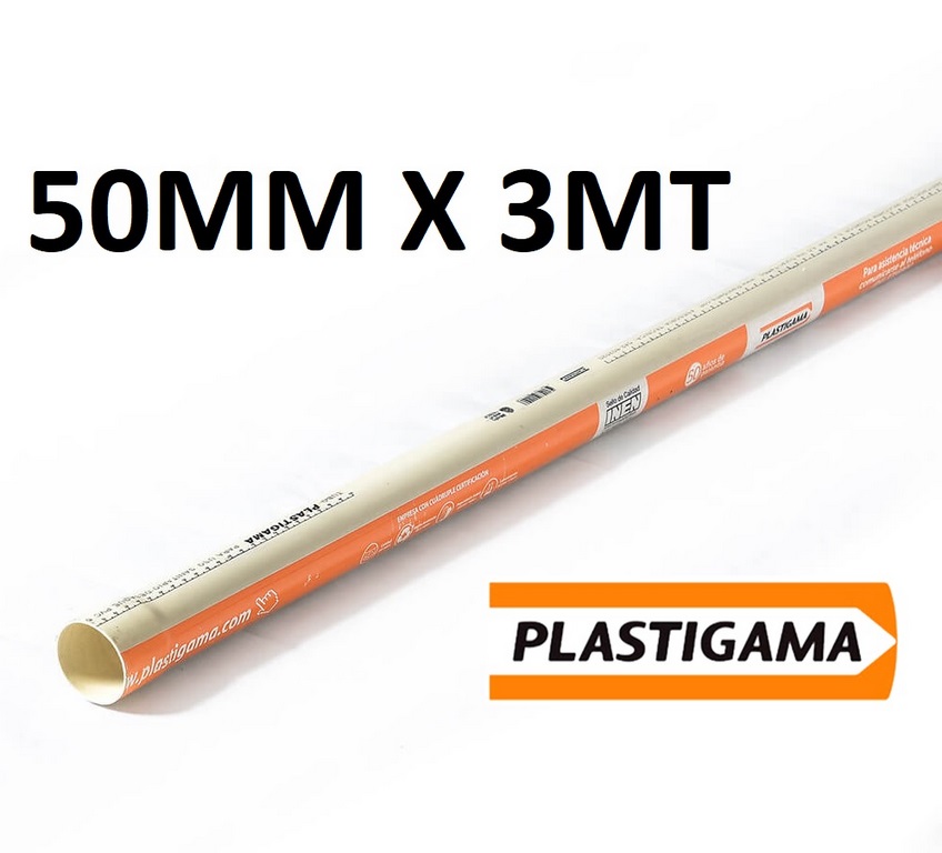 TUBO DES. 50 X 3 PLASTIGAMA