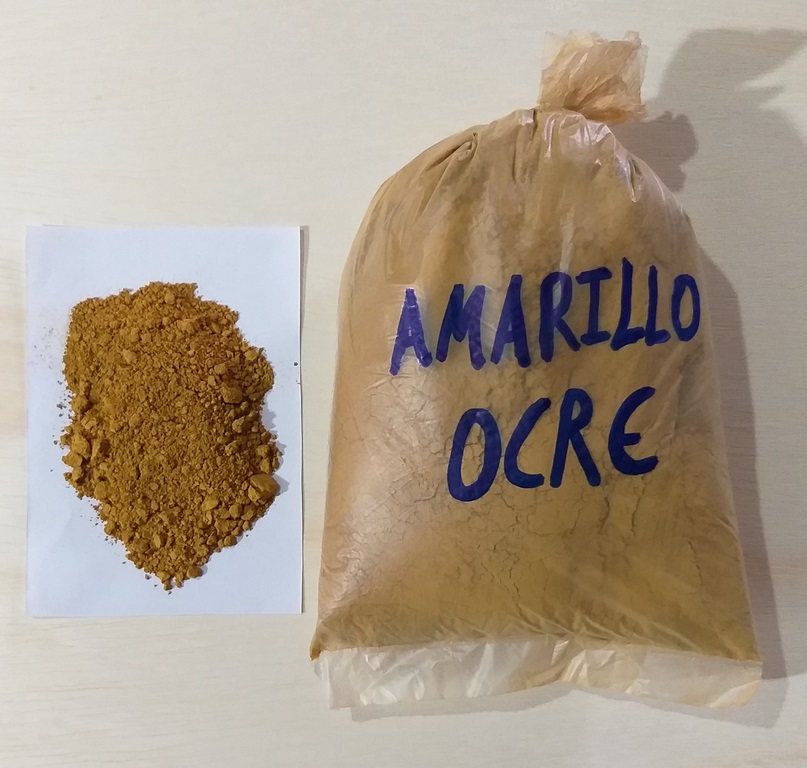 POLVO MINERAL AMARILLO OCRE