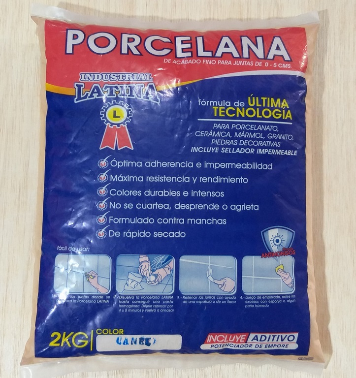 PORCELANA LATINA CANELA 2KG