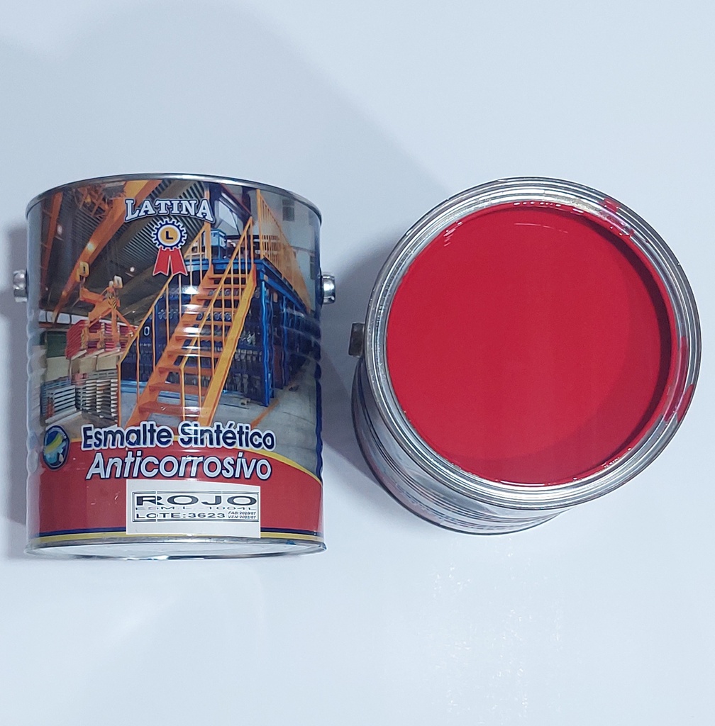 ESMALTE SINTETICO ROJO GALON