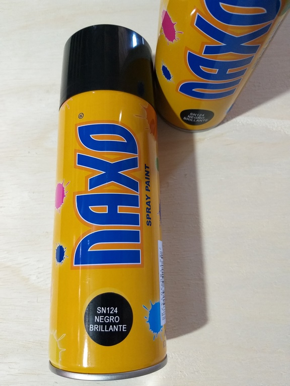 P.SPRAY NAXO NEGRO BRILLANTE SN124