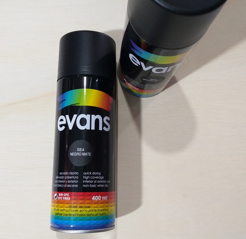 P.SPRAY EVANS NEGRO MATE