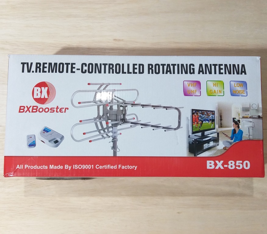 ANTENA TV AIRE C/CONTROL REMOTO BX-850