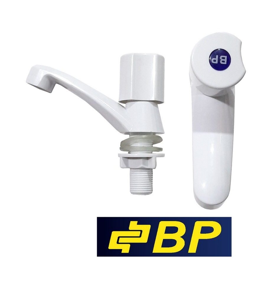 LLAVE LAVAMANOS BP BAO BLANCA 1/2