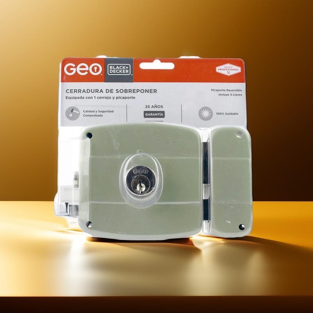 CERRADURA GEO 50MM P/PRINC. REF:91010-012 DERECHA