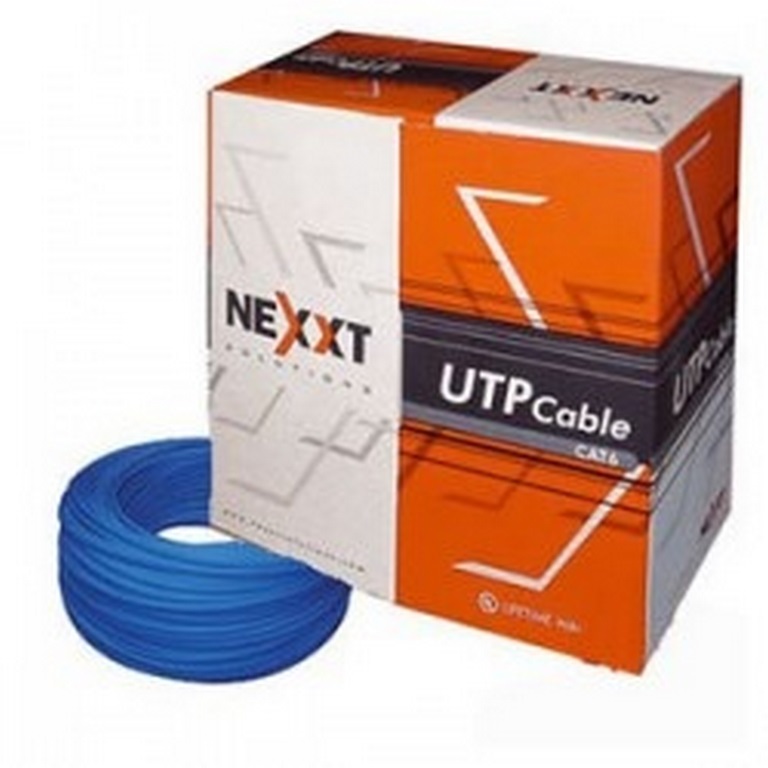 CABLE UTP AZUL CAT. 6E NEXXT 100MBPS