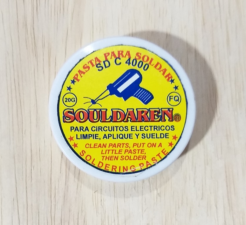 PASTA P/SOLDAR SOULDAREN