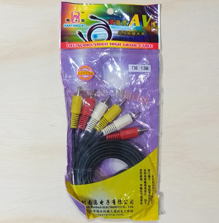 CABLE P/TV AUDIO/VIDEO NANY ANGDAO 1.5MT