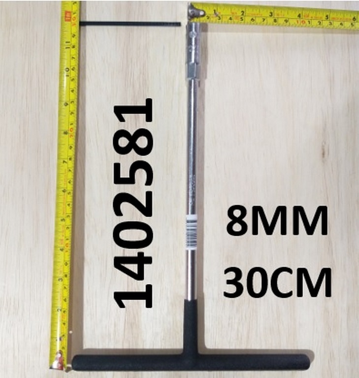 DADO EN T 8MM 30CM 140258-1
