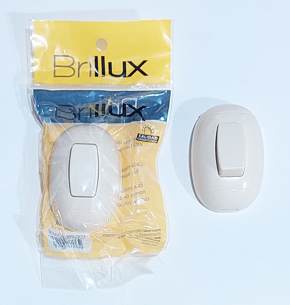 INTERRUPTOR S/P BRILUX