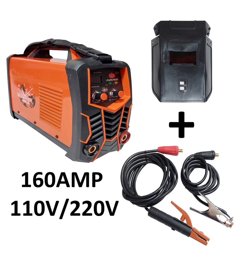 SOLDADORA INVERTER 160AMP 110/220V PUMPKIN