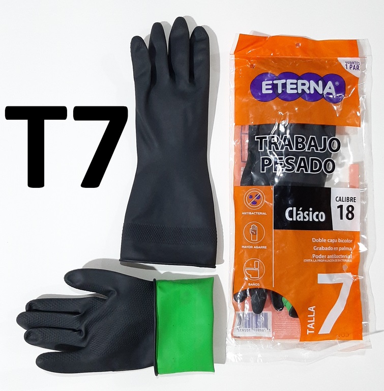 GUANTE LATEX 7 DOMEST ETERNA T-7