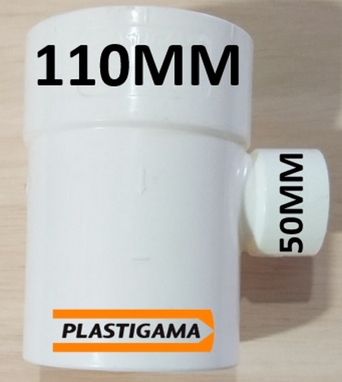 TEE 110 X 50 PLASTIGAMA