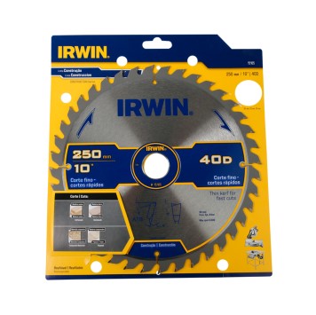 SIERRA CIRC.IRWIN 10´´ 40D P/MADERA