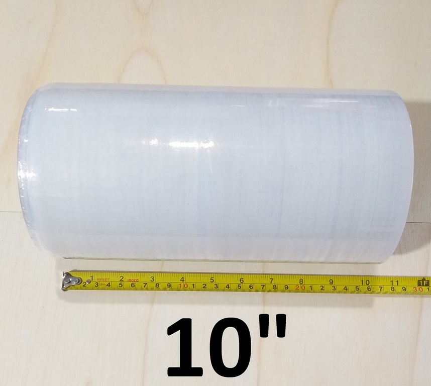 PLASTICO STRECH NOVO 10´´ (25CM X 2KG) ROLLO