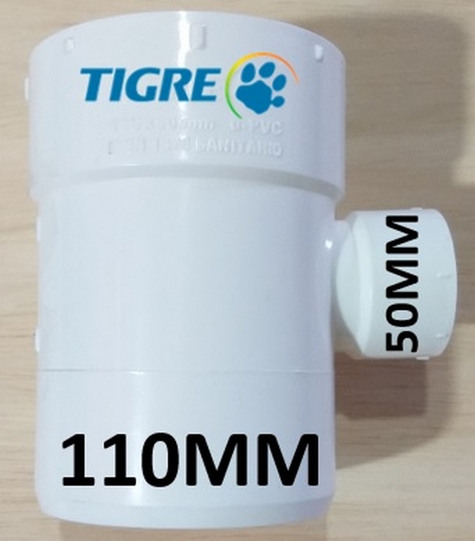 TEE 110 X 50 TIGRE DESAGUE