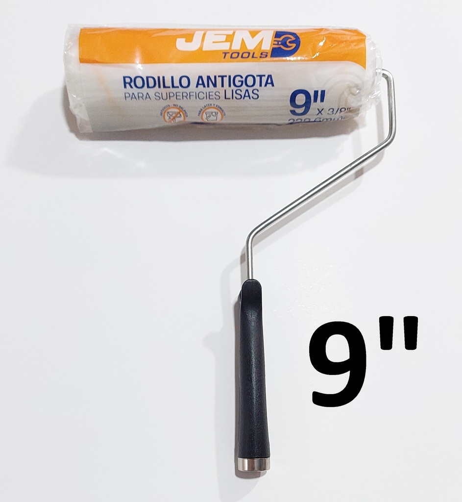 RODILLO 9 ANTIGOTEO JEM SUPERFICIE LISAS FIBRA ACRILICA OFAG38