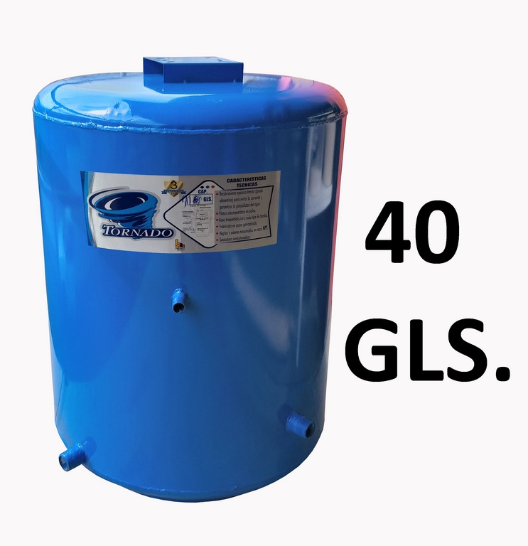 TANQUE PRES. 40 AZULGALV. TSUNAMI / WELL TANK / TORNADO