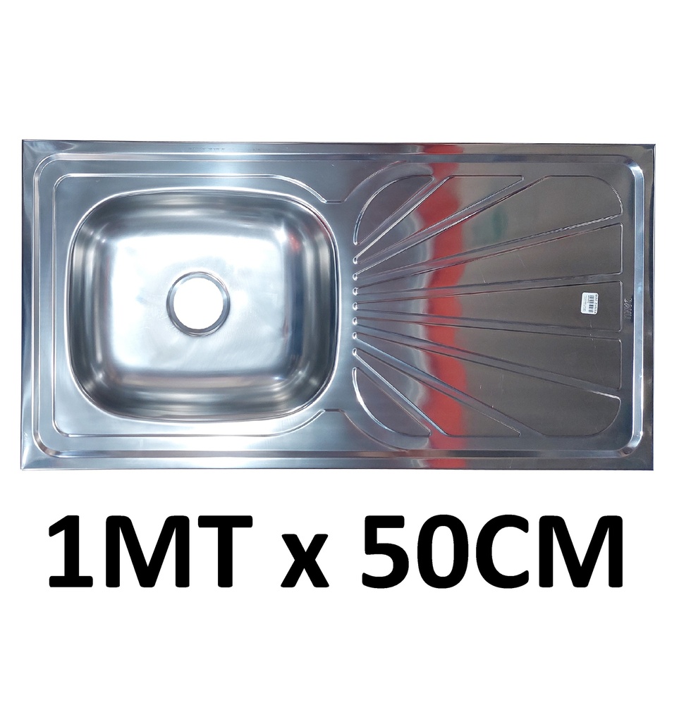 FREGADERO 1 POZO 100X50 (SBSD1105C INSET) DANU