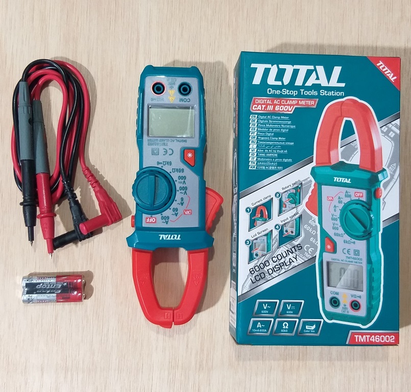 MULTIM. AMPERIM. DIG. TOTAL 600V 400AMP C/ESTUCHE