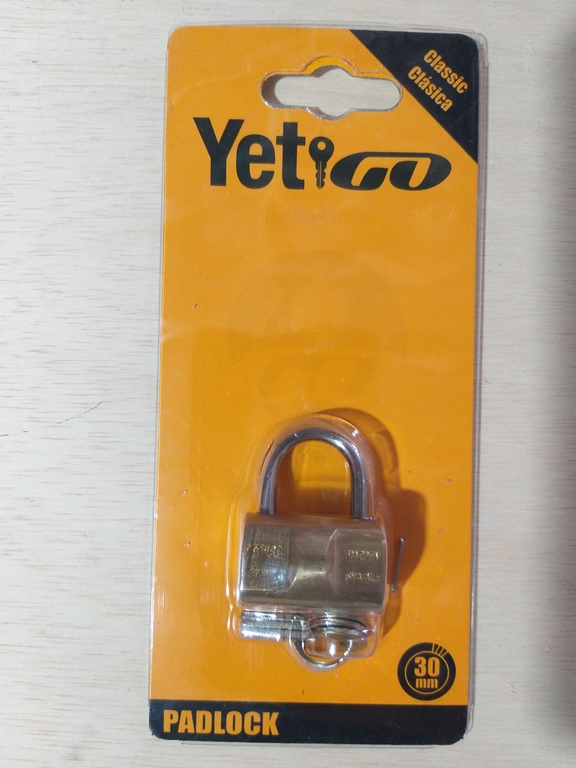 CANDADO BARRIL BRONCE YETI-GO 30MM