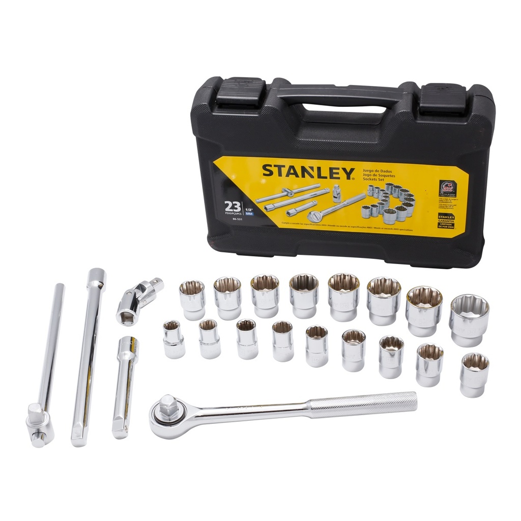 JGO DADO STANLEY 23PC 86831 RATC.1/2 12A30MM