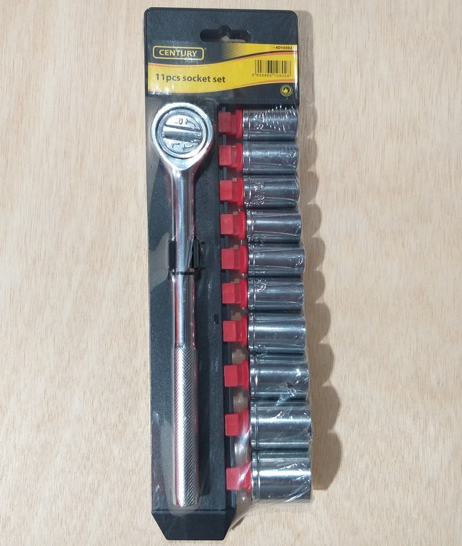 JGO DADO 11PCS CENTURY 1/2 (3/8-15/16)