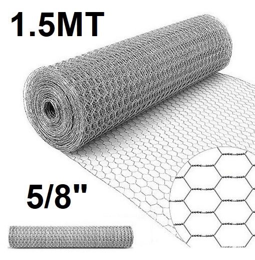 MALLA HEXAGONAL 5/8´´ 150CM 30M 16KG/R