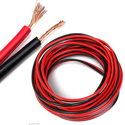 CABLE PARLANTE 2X18 MET.ROJO/NEGRO MEDIO