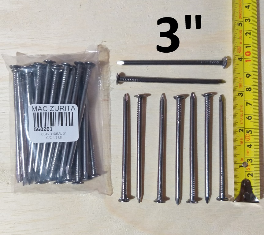 CLAVO IDEAL 3 X 9 KG.25KG