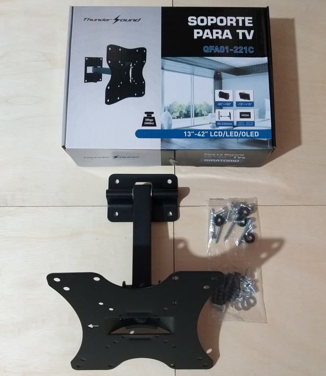 SOPORTE P/TV 13-42´´ QFA01-221C THUNDER ZOUND