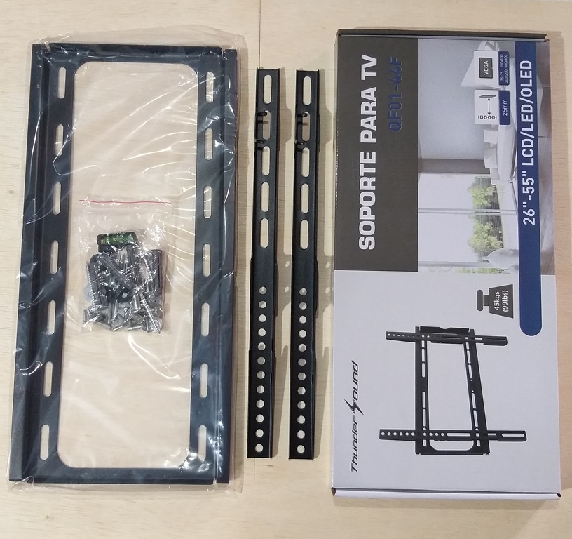SOPORTE P/TV 26-55´´THUNDER ZOUND FIJO (QF01-44F)