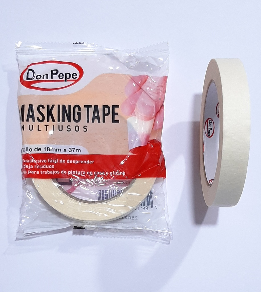 CINTA MASKIN 18MM 3/4 37M DON PEPE