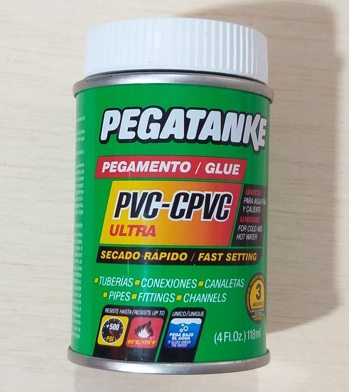 SOLDADURA AL FRIO PEGATANKE P/PVC FRIO/CALIE 118ML