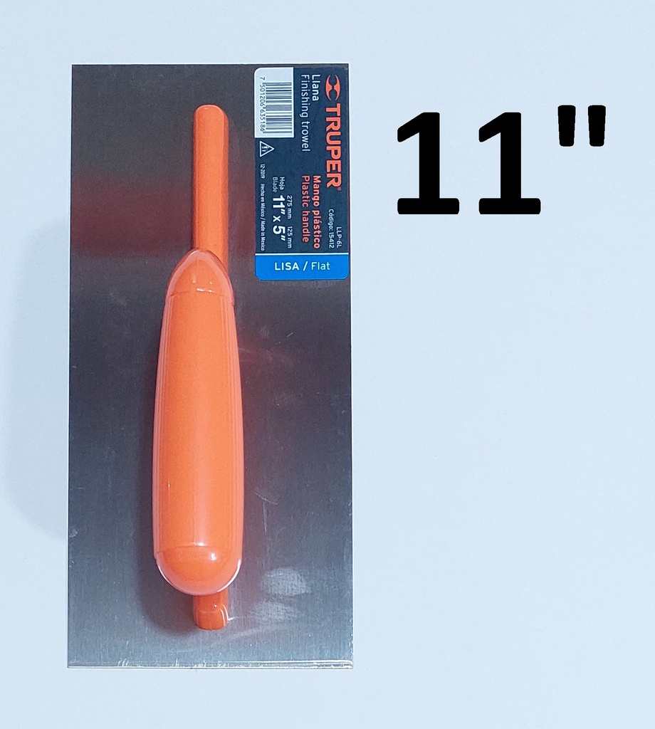 LLANA LISA 11 TRUPER M/PLASTICO
