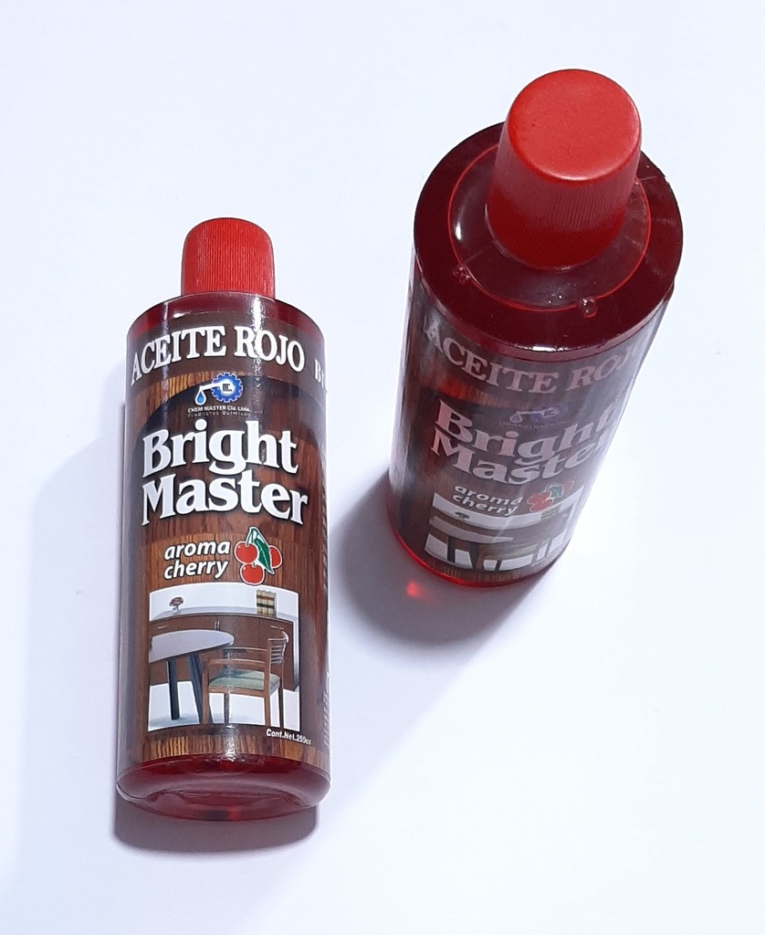 ACEITE ROJO BRIGHT MASTER 250ML