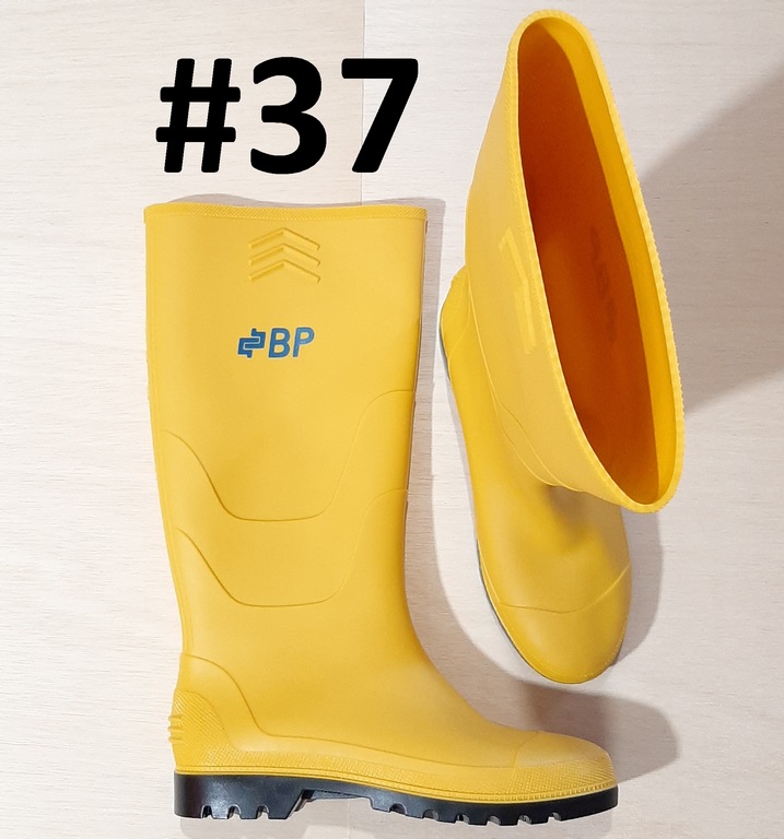 BOTA 37 BP PVC S/F AMARILLA REFORZ