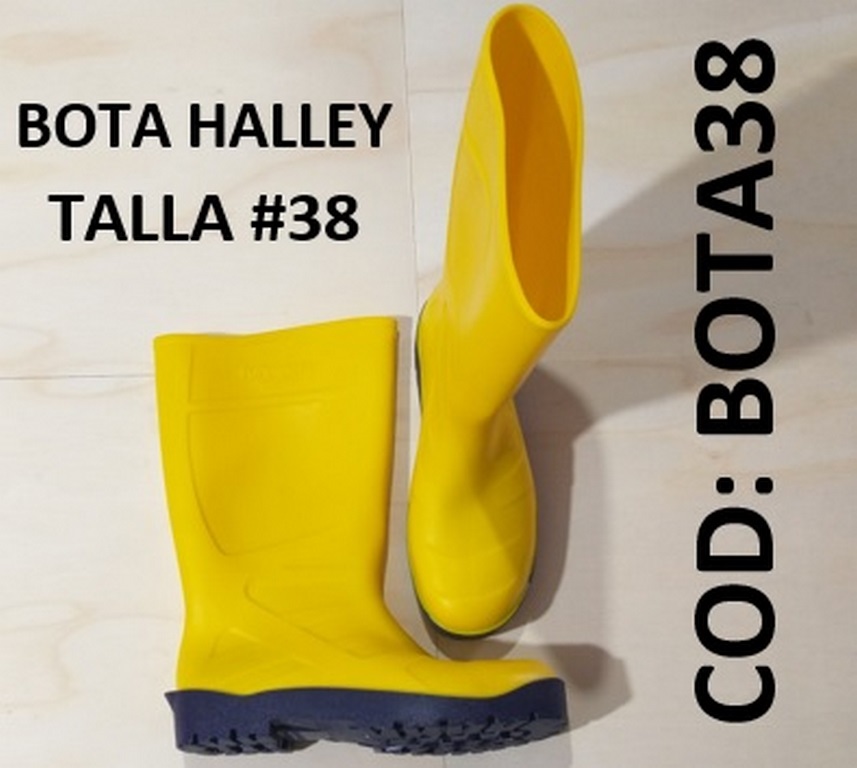 BOTA 38 HALLEY AMARILLA