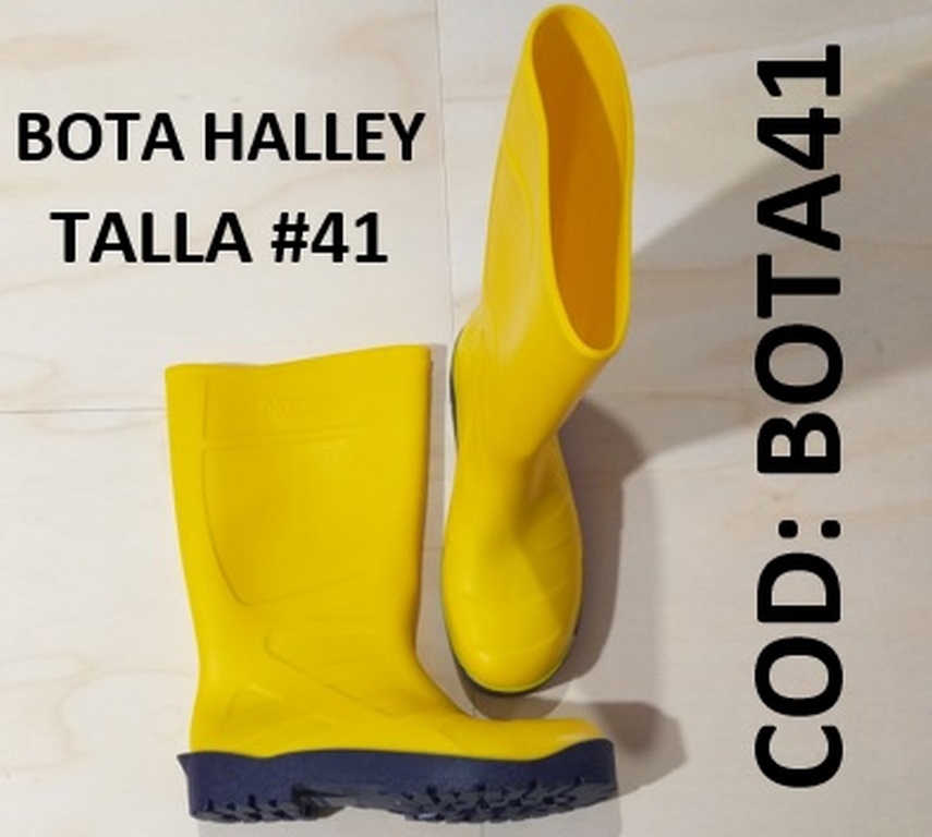 BOTA 41 HALLEY AMARILLA