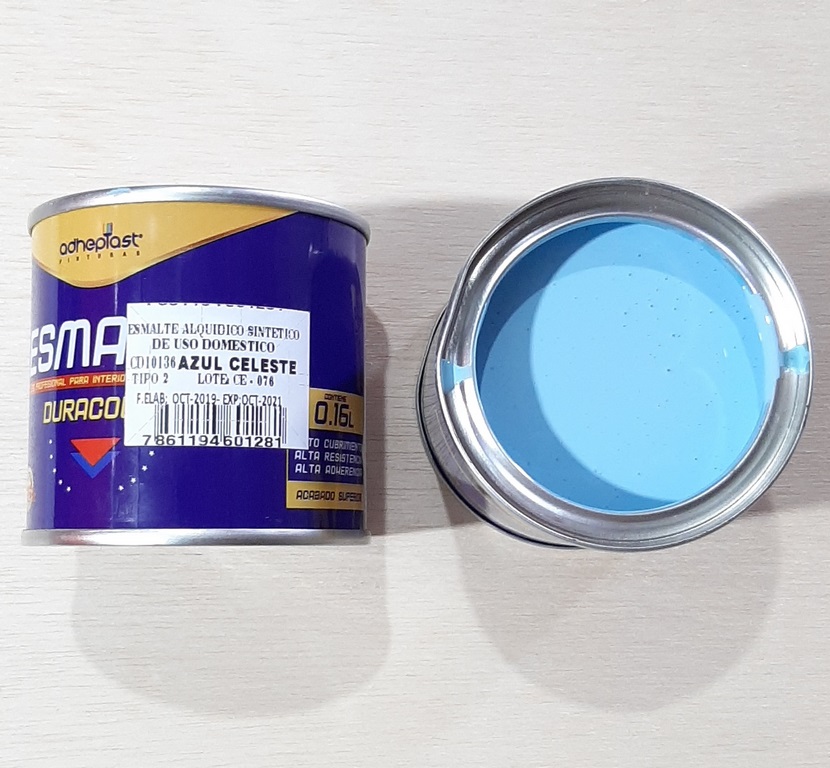 ESMALTE DURACOLOR AZUL CELESTE 1/20