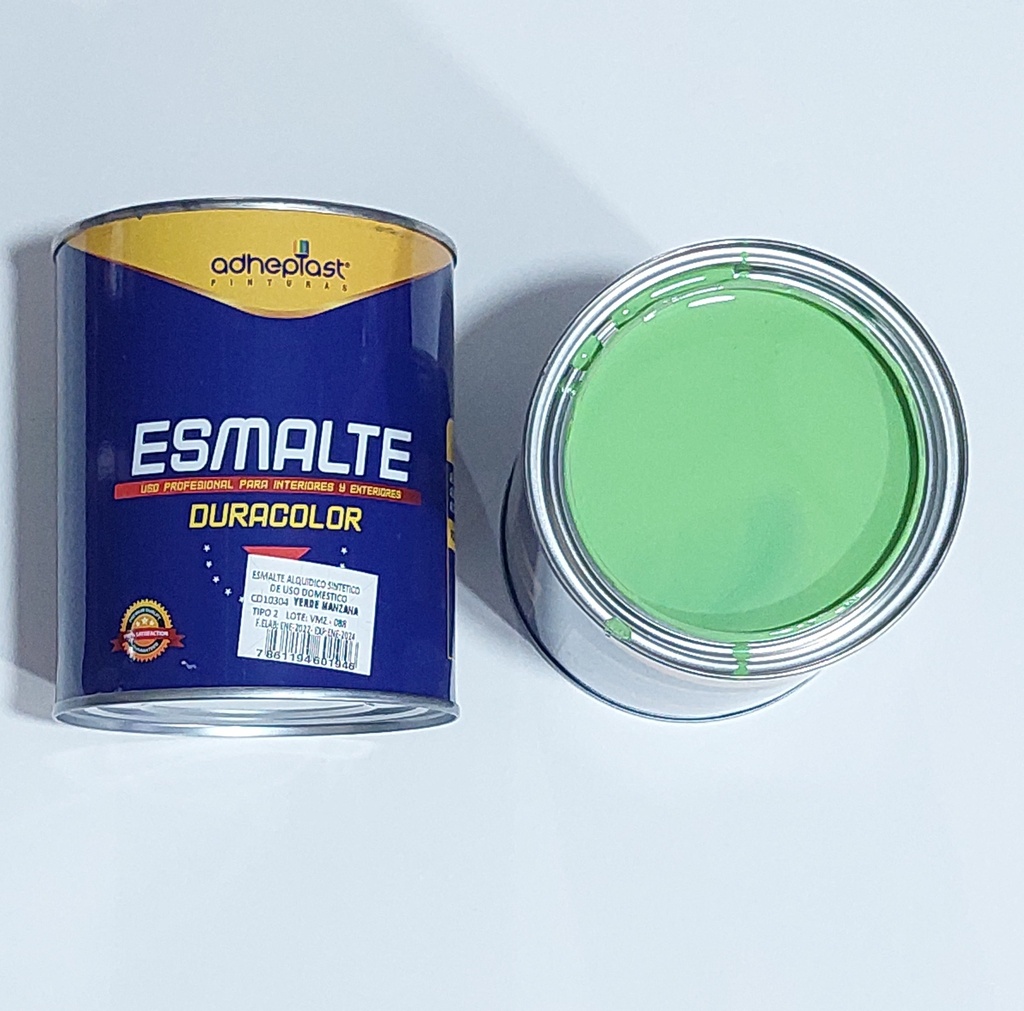 ESMALTE DURACOLOR VERDE MANZANA LT