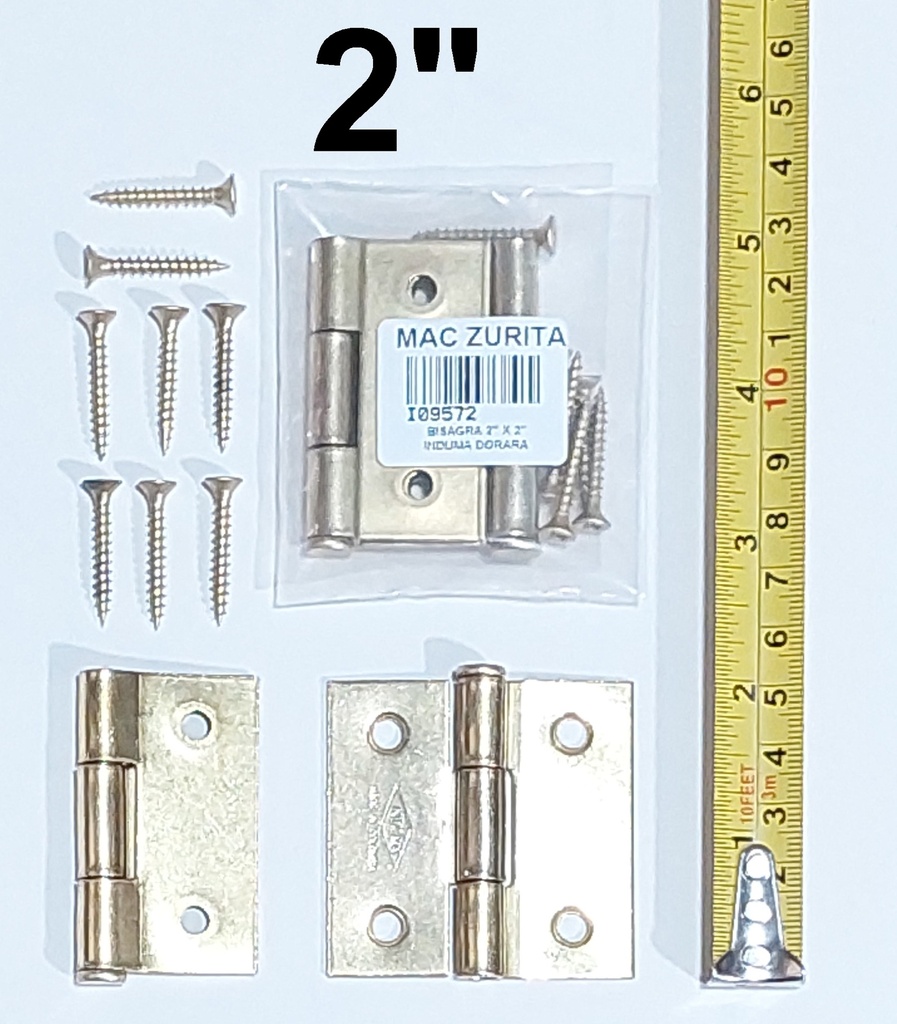 BISAGRA 2 X 2 INDUMA DOR.