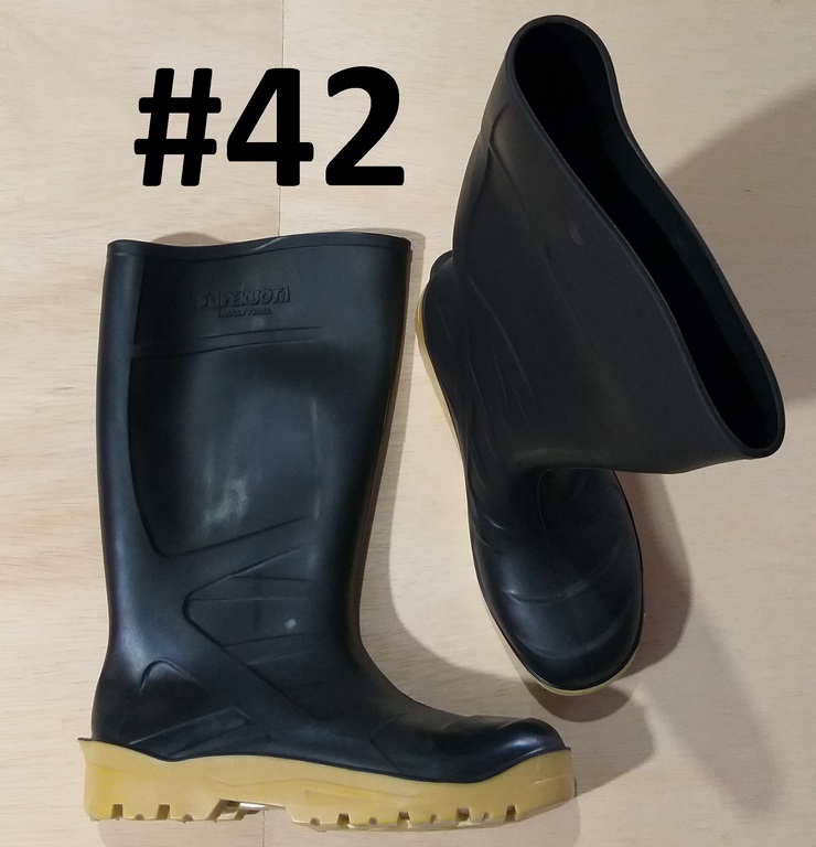 BOTA 42 RANGER NATURAL S/P NEGRA/AMAR