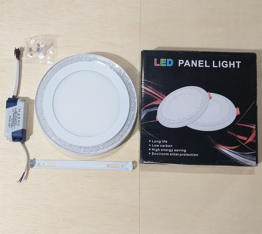 PANEL LED ELIEL RED S/P 12W+4W 6500K AZUL