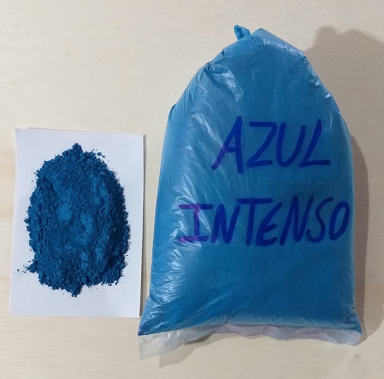 POLVO MINERAL AZUL INTENSO