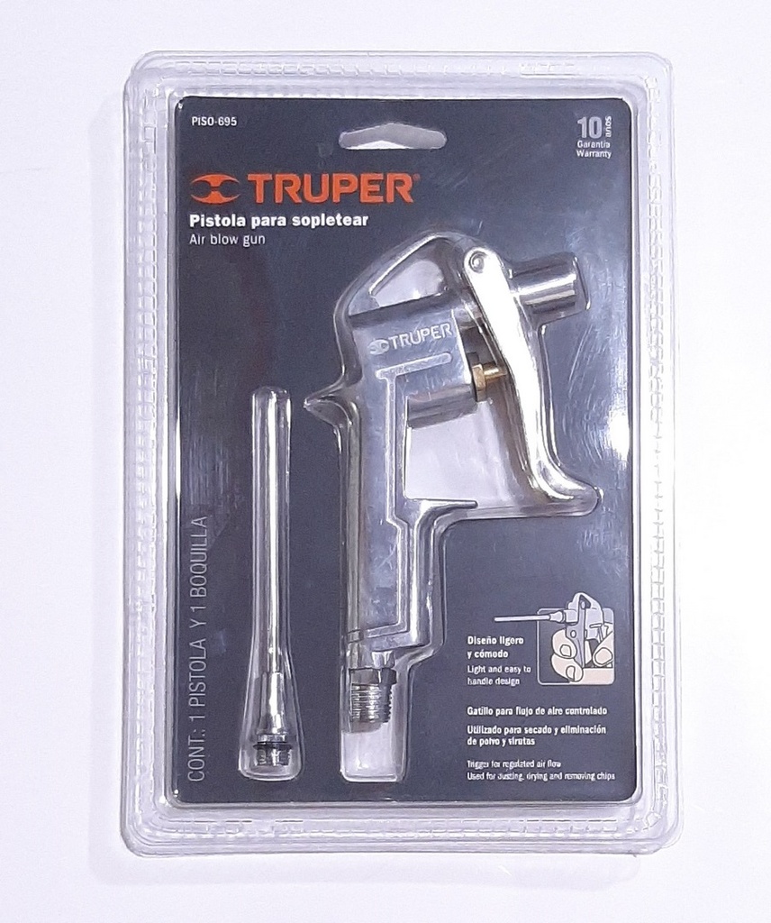 PISTOLA P/PULVERIZAR TRUPER BLISTER
