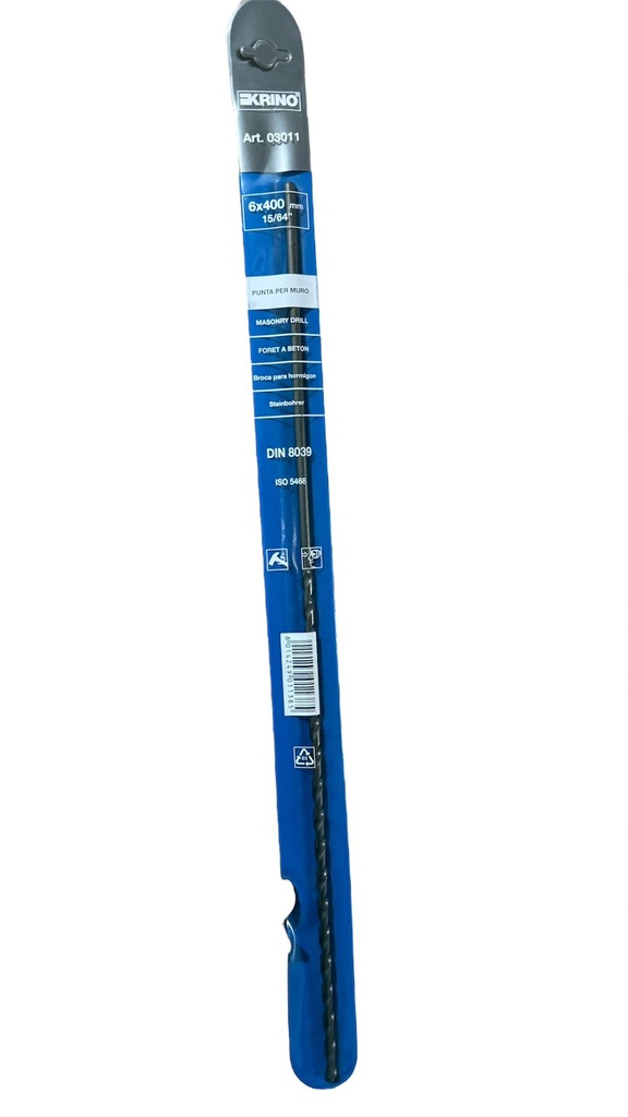BROCA CONCRETO 15/64 ITAL. 6MM KRINO LARGA
