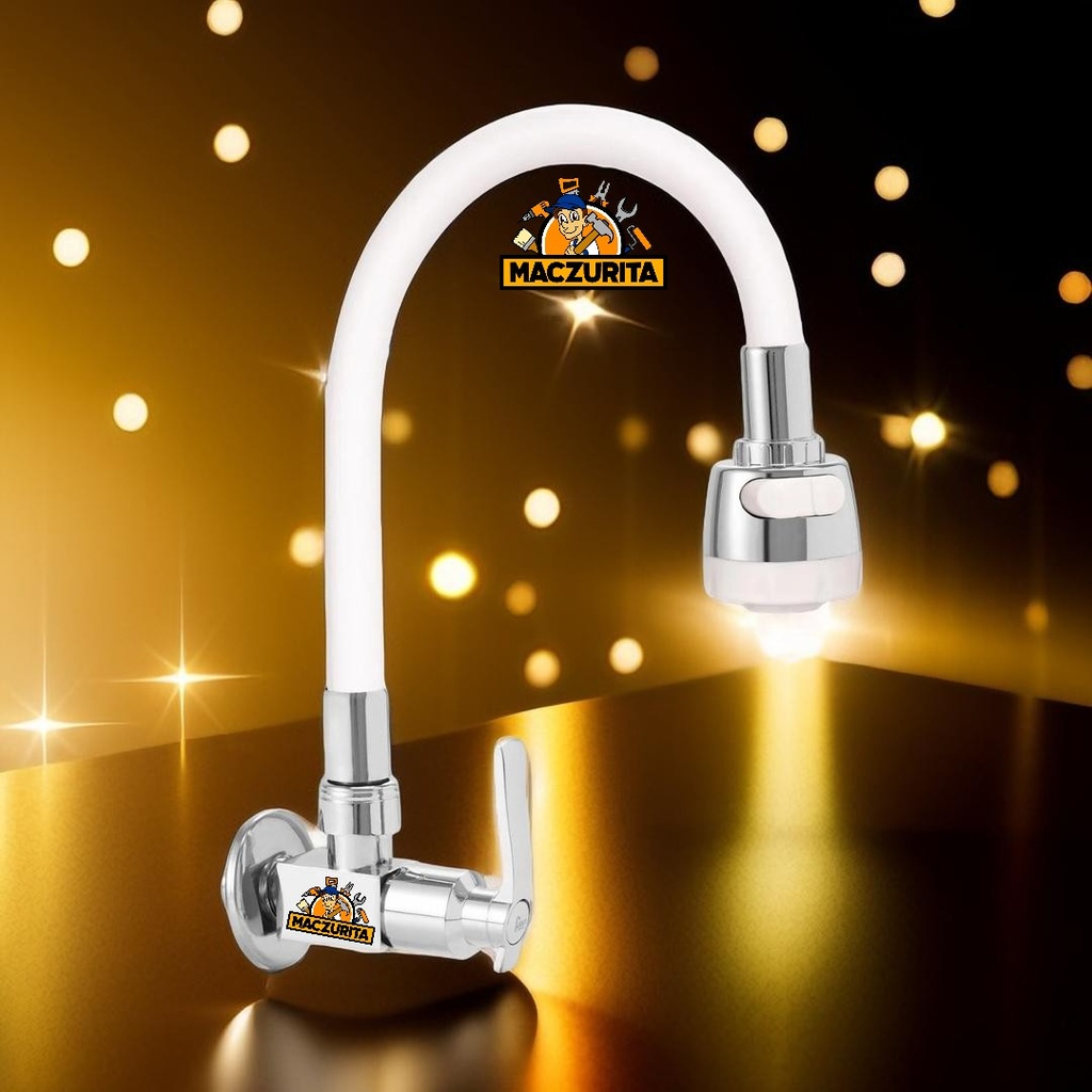 LLAVE FR. FLEX BLANCO C/DUCHA P/PARED FIORI